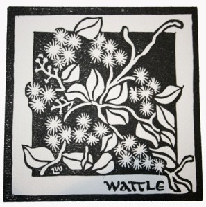 Linoprinting - Uneven Pressure 