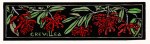 Grevillea speciosa - Red Spider Flower - Linocut