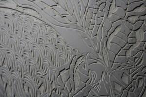 Waratahs Linoblock - Linocut