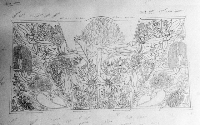 Blue Mtns Wildflowers Design 4