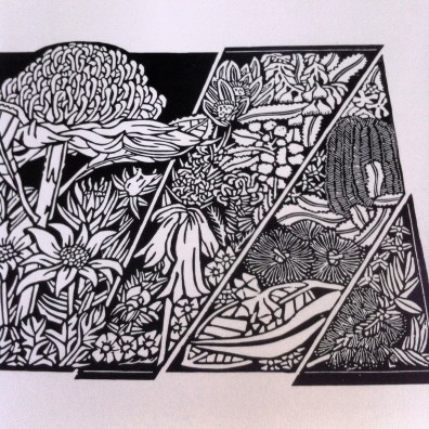 Blue Mtns Wildflowers Print 4