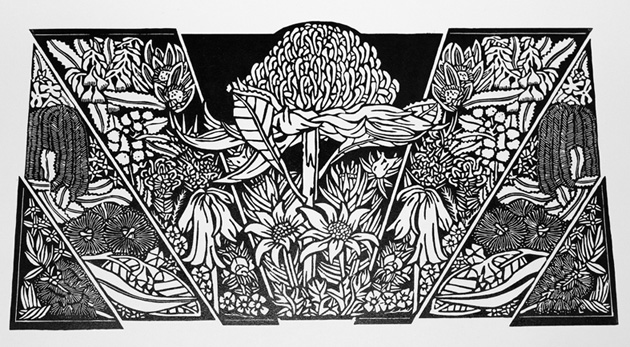 Blue Mtns Wildflowers Print FIRST